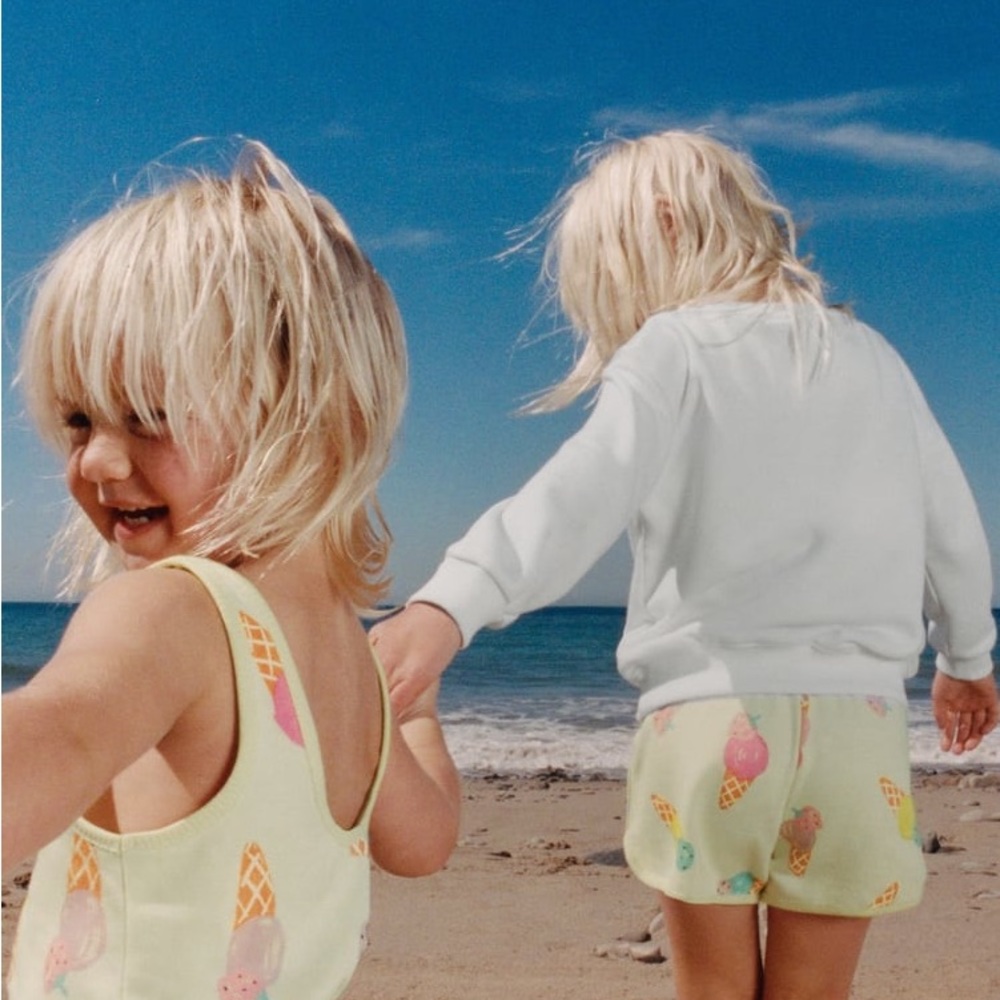 Zara, toddler NBW ice cream romper